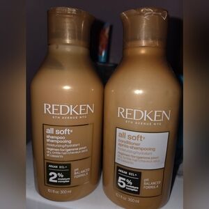 Redken All Soft Shampoo & Conditioner - Gold